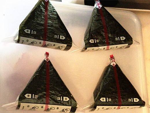 Ψημένο ασφάλιστρο περιτύλιγμα 100 φυκιών Onigiri κενό πακέτο φύλλων 1