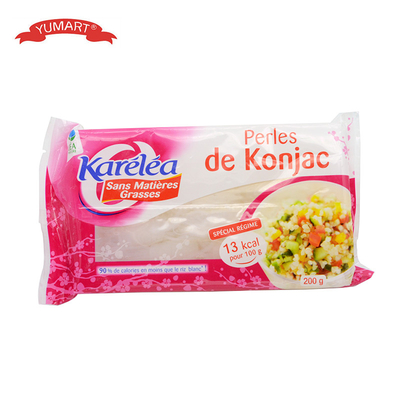 Konjac θερμίδων HACCP χαμηλή Odorless ιαπωνική ζάχαρη ζυμαρικών νουντλς ελεύθερη