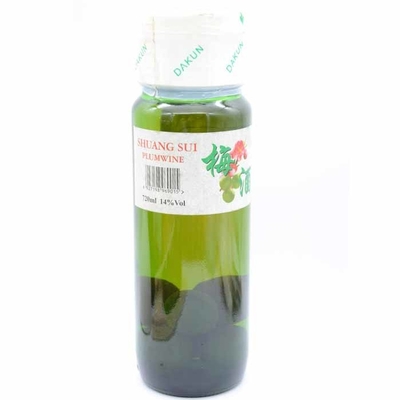 Άσπρο 720ml πικάντικο χάρης ιαπωνικό κρασιού κρασί δαμάσκηνων οινοπνεύματος cOem χαμηλό