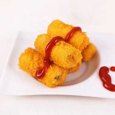Τηγανισμένα Crumbs ψωμιού Panko τροφίμων κίτρινα ιαπωνικά που ντύνουν το αλεύρι