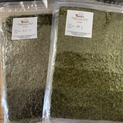 Ψημένο ομαλό φύκι 100 Yaki Nori πακέτο φύλλων