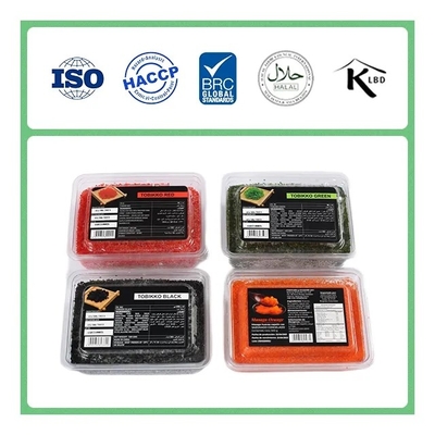 500g καρυκευμένο Capelin πορτοκάλι Masago αυγοτάραχων για τις ιαπωνικές κουζίνες