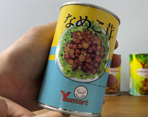 Φρέσκα φυσικά κονσερβοποιημένα Champignons μανιταριών 400g Nameko