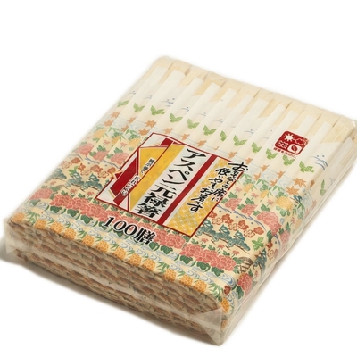 Μίας χρήσης Chopsticks μπαμπού cOem 18.5cm τοπ περικοπή διδύμων 20.5cm