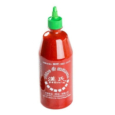 Κόκκινη σάλτσα τσίλι Sriracha εστιατορίων σάλτσας καρυκευμάτων 793G ιαπωνική