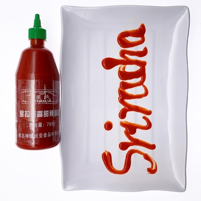 Κόκκινη σάλτσα τσίλι Sriracha εστιατορίων σάλτσας καρυκευμάτων 793G ιαπωνική