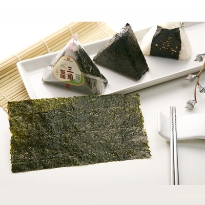 Ψημένο ασφάλιστρο περιτύλιγμα 100 φυκιών Onigiri κενό πακέτο φύλλων