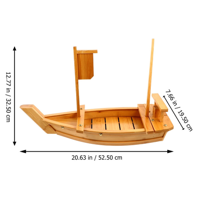 Ιαπωνικά Sashimi εξυπηρετώντας εργαλεία 200cm τροφίμων μπαμπού βάρκα σουσιών
