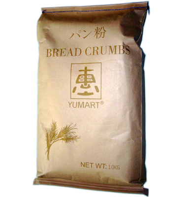 10kg 12mm ιαπωνικό Crumbs ψωμιού ύφους κίτρινο χρώμα νιφάδων Panko