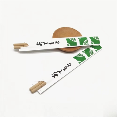 Μίας χρήσης Chopsticks μπαμπού διδύμων στο μεμονωμένο πακέτο Opp εγγράφου