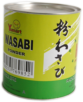 Καθαρή Wasabi χρένου σκόνη μουστάρδας σκονών πικάντικη κατάλληλη ιαπωνική