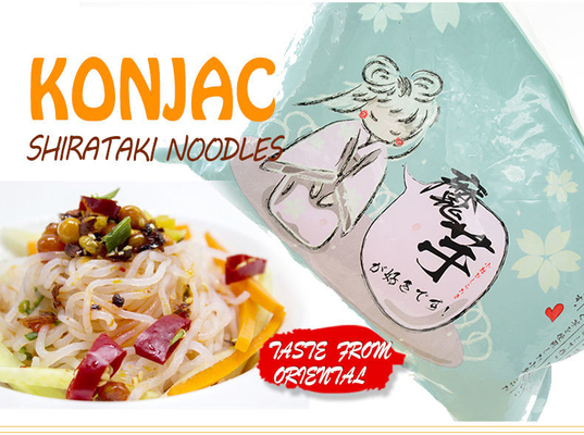 Χαμηλό Konjac Shirataki θερμίδων Konjac γλουτένης νουντλς ελεύθερο ρύζι Shirataki