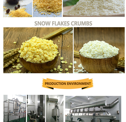 500g λιανικό Crumbs ψωμιού Panko τσαντών ιαπωνικό άσπρο χρώμα 5mm κοκκώδες μέγεθος